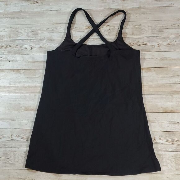 Lucas Hugh London Black Performance Cross Back Tank Size XS Extra Small - Picture 6 of 9